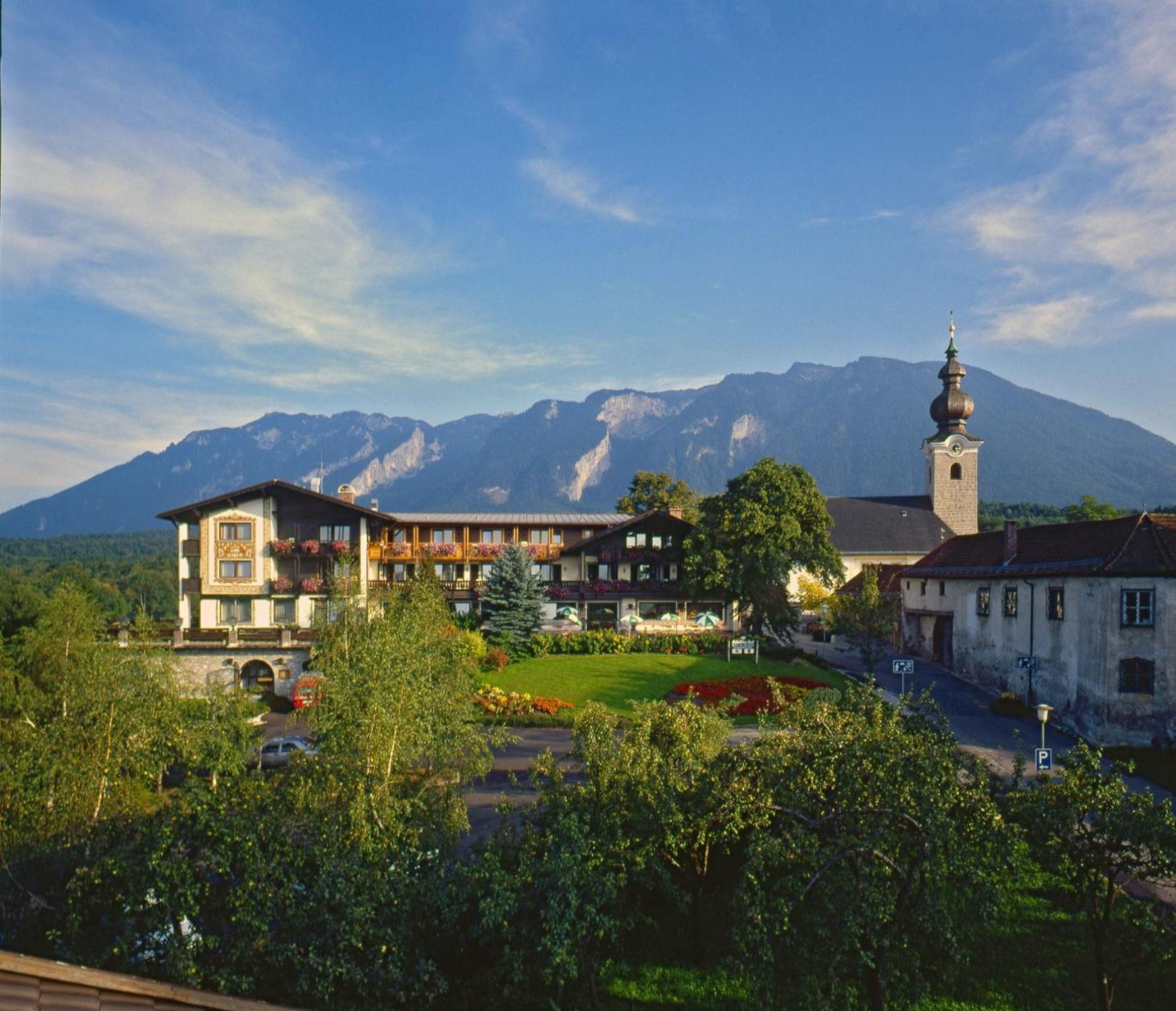 Kurhotel Schlossberghof Marzoll Бад Райхенхал Екстериор снимка